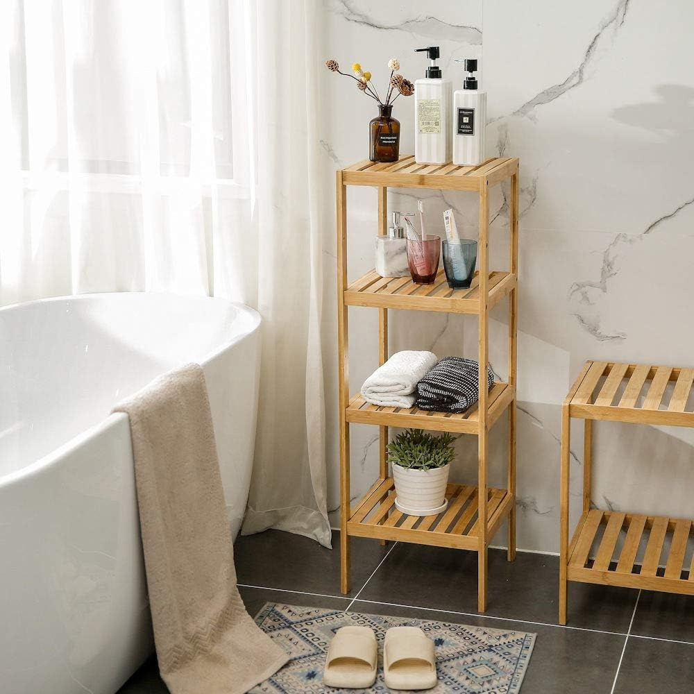 Inttox-🌿 Support d’affichage de plantes en bambou Inttox