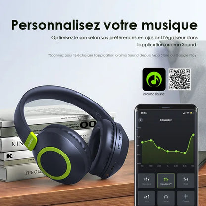 oraimo BoomPop2S Casque supra-auriculaires