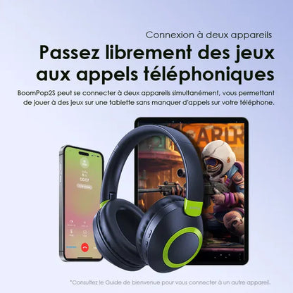 oraimo BoomPop2S Casque supra-auriculaires