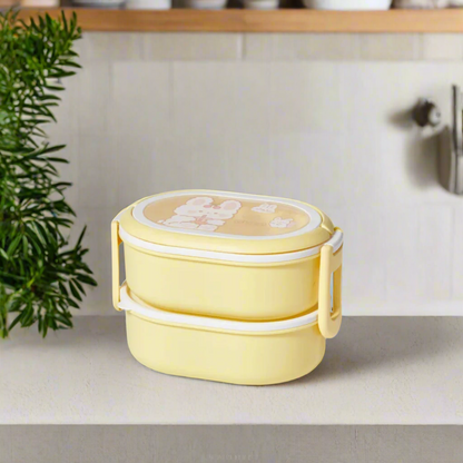 Inttox-🍱 Boîte à Lunch Bento Étanche – 2 Couches