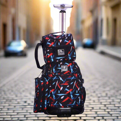 Inttox-🎒❄ Ensemble sac à dos à roulettes 3 pièces