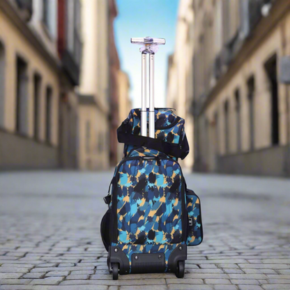 Inttox-🎒❄ Ensemble sac à dos à roulettes 3 pièces