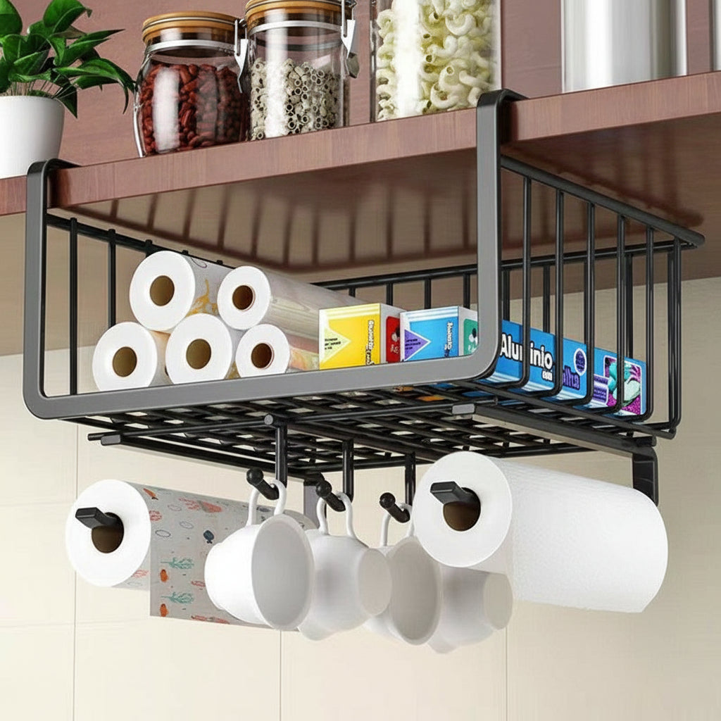 Inttox-Panier Suspendu Multifonction pour Porte d’Armoire