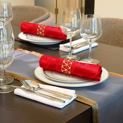 Inttox-✨ Ronds de Serviette Inttox Gold 6 piece