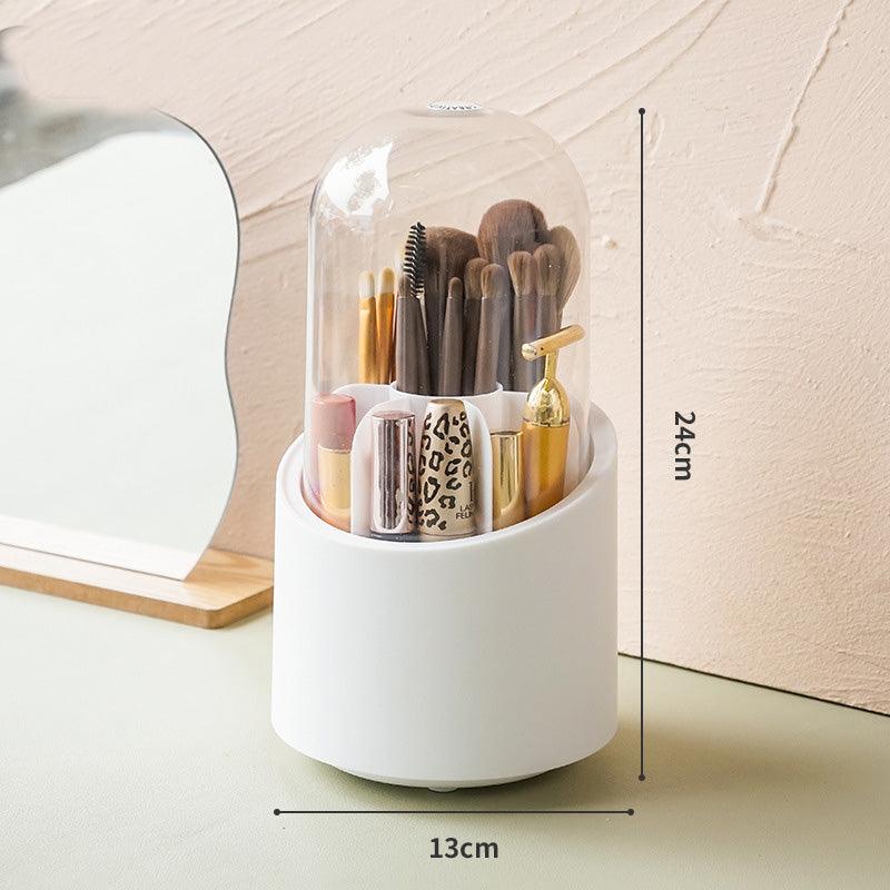 Inttox- Boîte de Rangement Rotative pour Pinceaux de Maquillage et Cosmétiques - Inttox