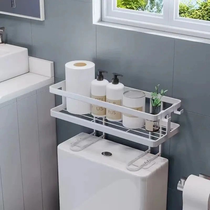 Inttox-🚽 Étagère de Rangement pour Toilettes 🏡