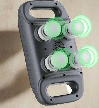 Inttox-💆‍♂️ Appareil de Massage Électrique Portable à 4 Têtes