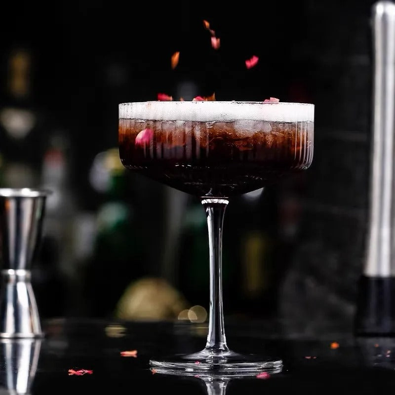 Inttox-🍨✨ Verre à Dessert & Cocktail en Cristal  🍸🧁 6 piece