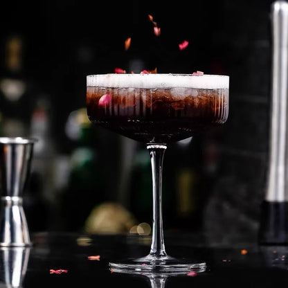 Inttox-🍨✨ Verre à Dessert & Cocktail en Cristal  🍸🧁 6 piece