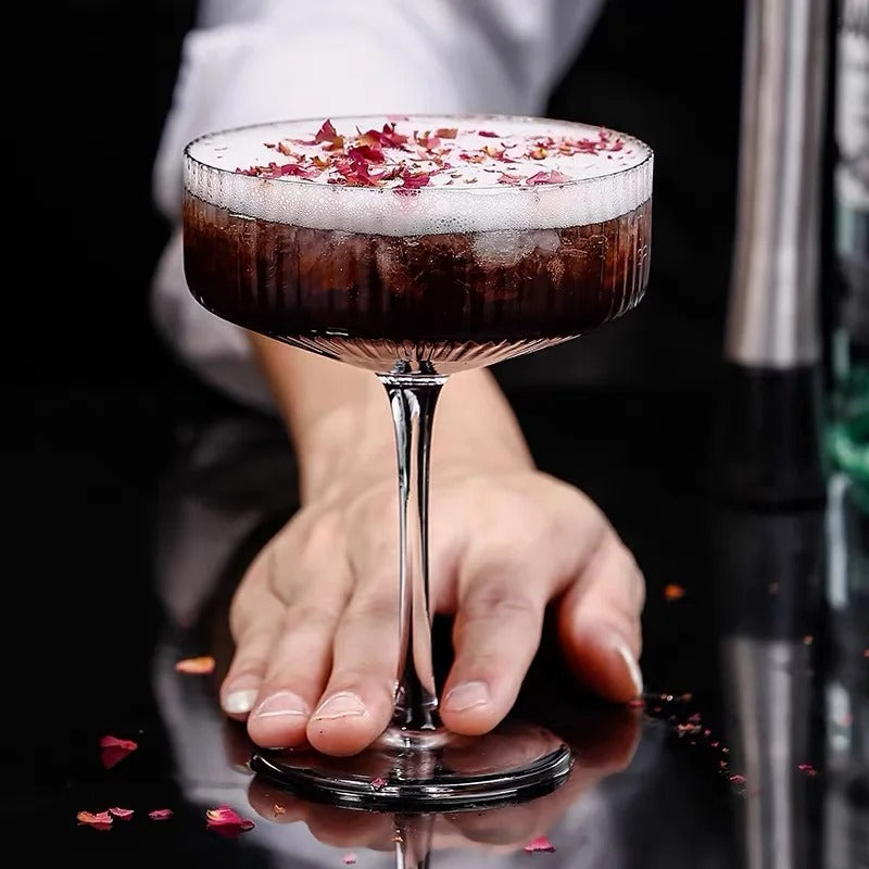 Inttox-🍨✨ Verre à Dessert & Cocktail en Cristal  🍸🧁 6 piece