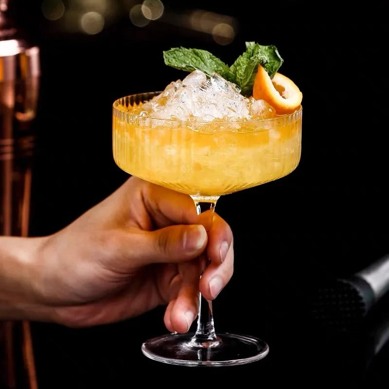 Inttox-🍨✨ Verre à Dessert & Cocktail en Cristal  🍸🧁 6 piece