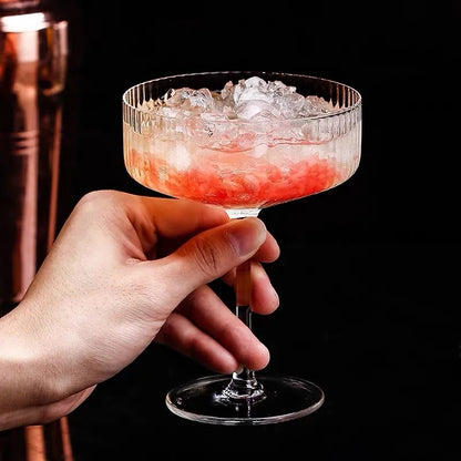 Inttox-🍨✨ Verre à Dessert & Cocktail en Cristal  🍸🧁 6 piece