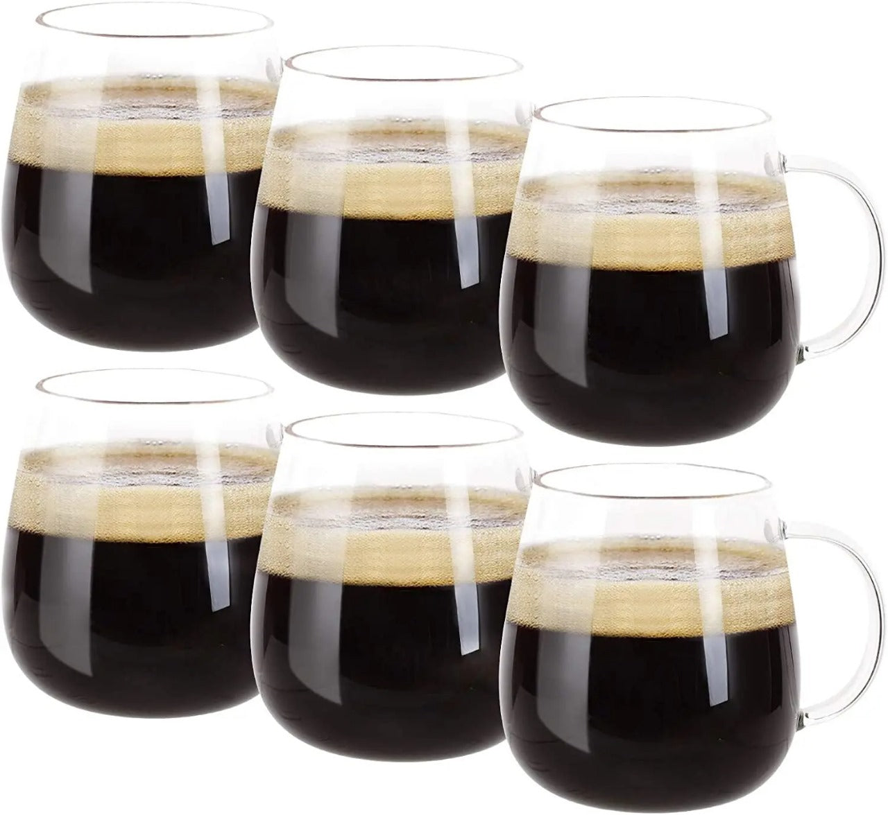 Inttox-☕💎 Tasse Personnalisée en Verre Borosilicaté – Pour Café & Thé 🌿🍵