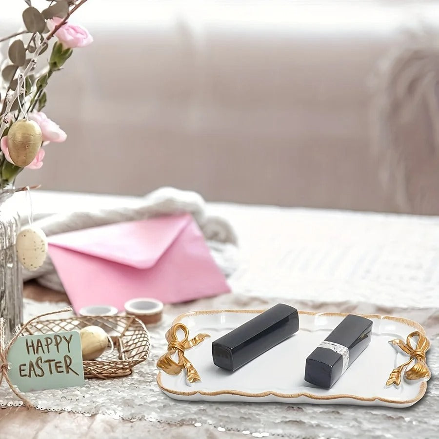 Inttox-🌿💍 Plateau de Rangement Vintage Multi-Usage  🍓💄
