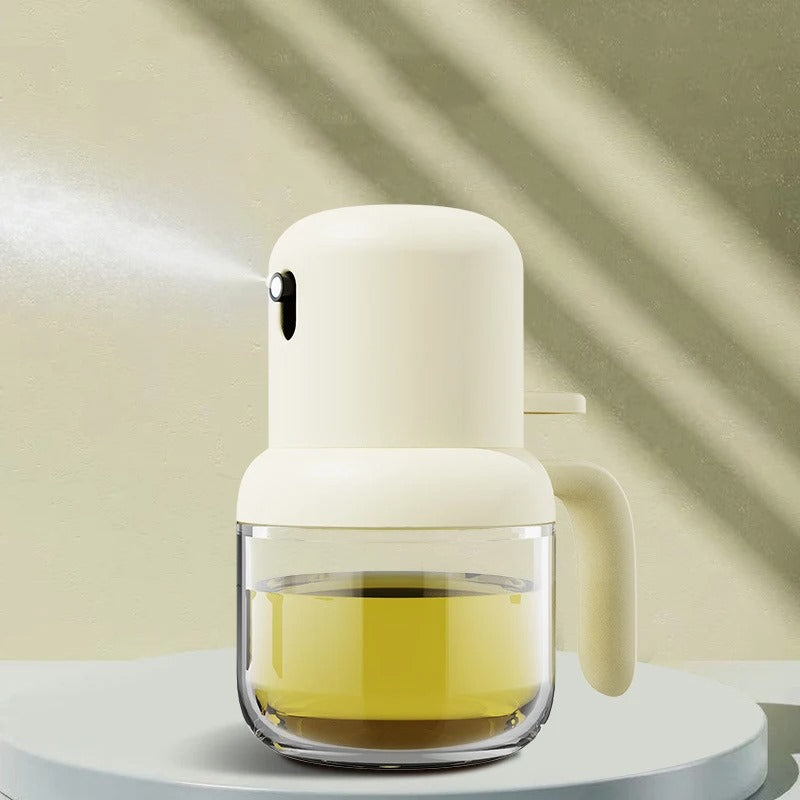 Inttox-🫒✨ Bouteille Pulvérisateur d’Huile & Vinaigre en Verre  👨‍🍳🥗