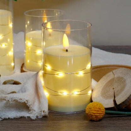 Inttox-🕯️ Bougies Électroniques Sans Flamme à Piles | LED Effet Réaliste pour  Mariage