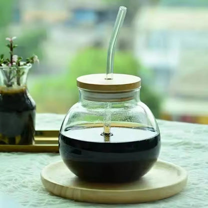 Inttox-🧋☀️ Gobelet d'Été avec Paille 6 piece