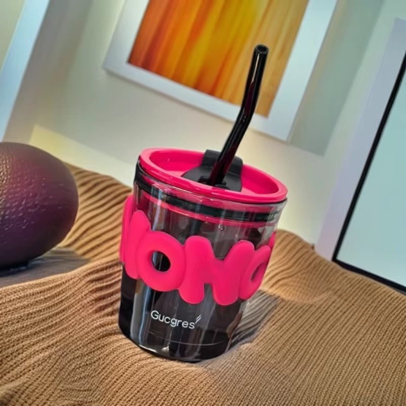 Inttox-☕ Tasse en Verre Sans Plomb 350/450ml 🥛