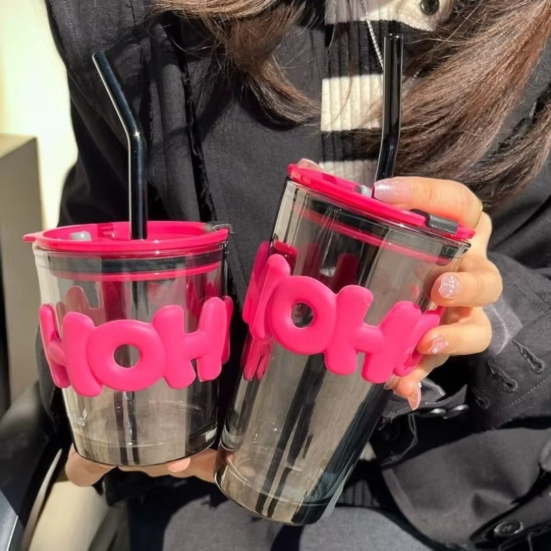 Inttox-☕ Tasse en Verre Sans Plomb 350/450ml 🥛