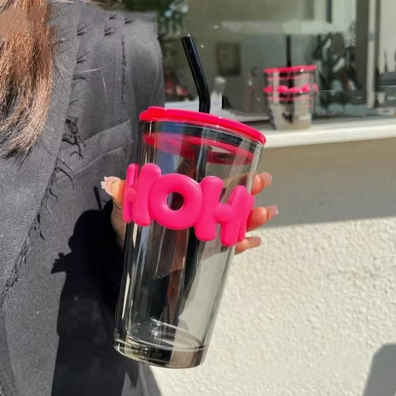 Inttox-☕ Tasse en Verre Sans Plomb 350/450ml 🥛