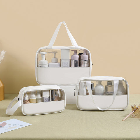 Inttox- Ensemble de Sacs à Cosmétiques de Grande Capacité pour Femmes 3 piece - Inttox