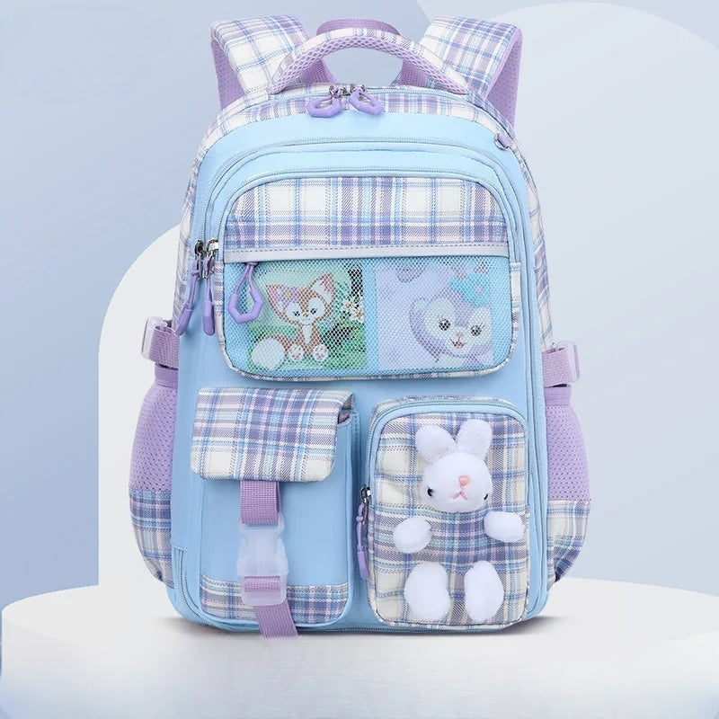 Inttox-🎒 Sac à Dos Inttox Bunny – Motif Lapin Rose, Doux & Mignon