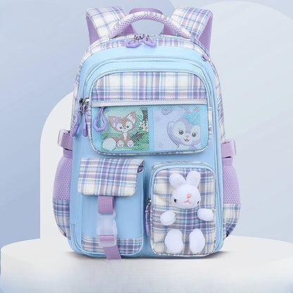 Inttox-🎒 Sac à Dos Inttox Bunny – Motif Lapin Rose, Doux & Mignon