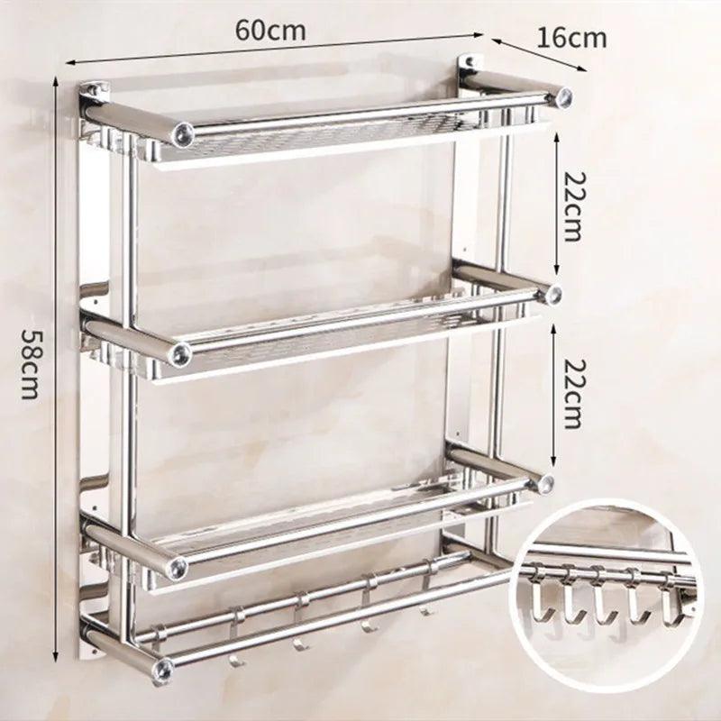 Inttox-Support de Rangement Simple pour Salle de Douche