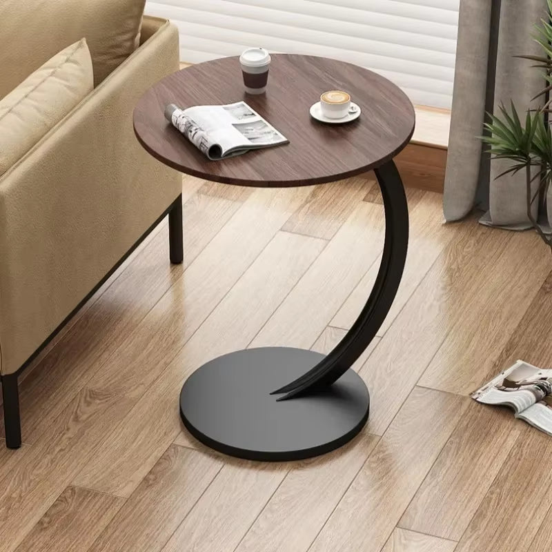 Inttox-🛋️✨ Table Basse Ronde de Luxe – Mini Table Mobile et Élégante 🌟🏡