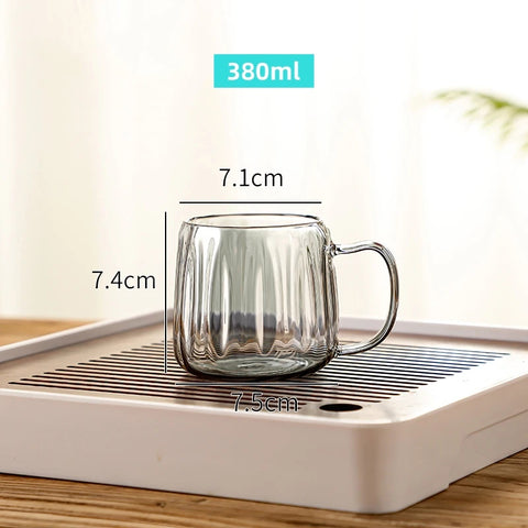 Inttox- Pot et Tasse en Verre pour Thé d'Eau Froide 7 piece - Inttox