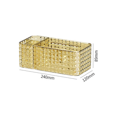 Inttox-Boîte à Mouchoirs Multifonction Transparente pour la Maison et le Bureau