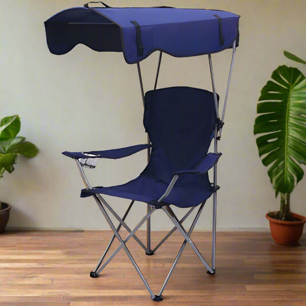 Inttox-🎣🪑 Chaise de Pêche Pliable avec Auvent