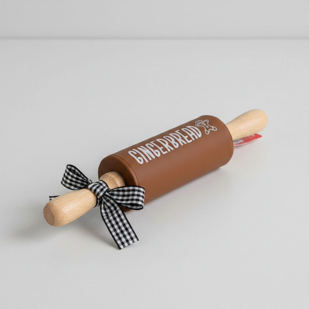 Rouleau à Pâtisserie Thème Pain d'Épices