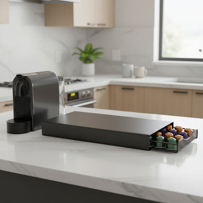 Inttox-☕ Tiroir à Capsules Nespresso & Dolce Gusto