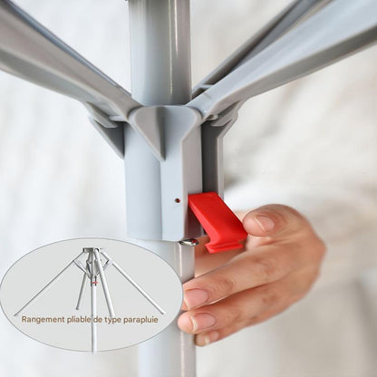 Inttox-Étendoir à Vêtements sur Trépied Réglable & Pliable