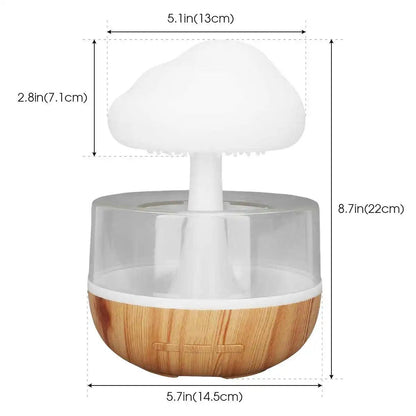 Inttox-Petite lampe de nuit créative multifonctionnelle avec diffusion d'arômes, bruit blanc et humidification