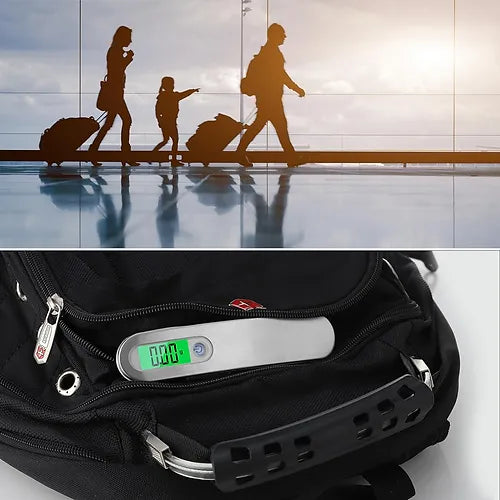 Inttox-Balance Électronique Portable de Haute Précision pour Bagages