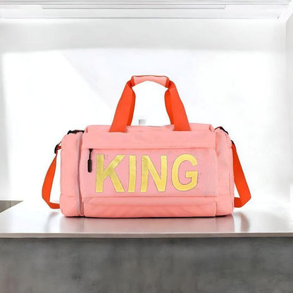 Inttox-Sac de sport à bandoulière personnalisé avec compartiment à chaussures