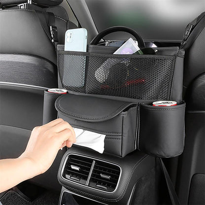 Inttox-Sac de Rangement en Cuir pour Siège de Voiture 🚗