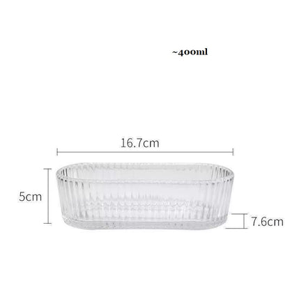 Inttox-Verre à Dessert en Forme de Grenade 400ml – Style Nordique Transparent 🫙✨