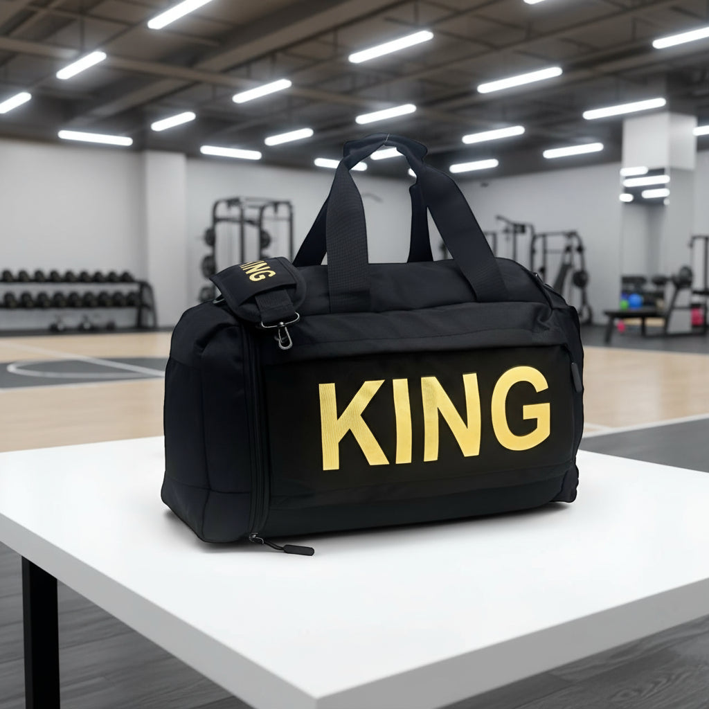 Inttox-Sac de sport à bandoulière personnalisé avec compartiment à chaussures