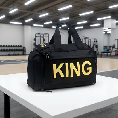 Inttox-Sac de sport à bandoulière personnalisé avec compartiment à chaussures