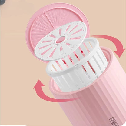 Inttox-Mini Machine à Laver Portable 4L