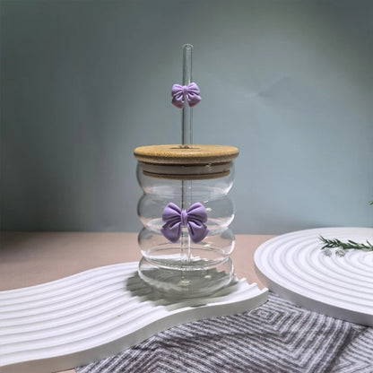 Inttox-🍹✨ Tasse en Verre à Bulles Multicolore 6 piece