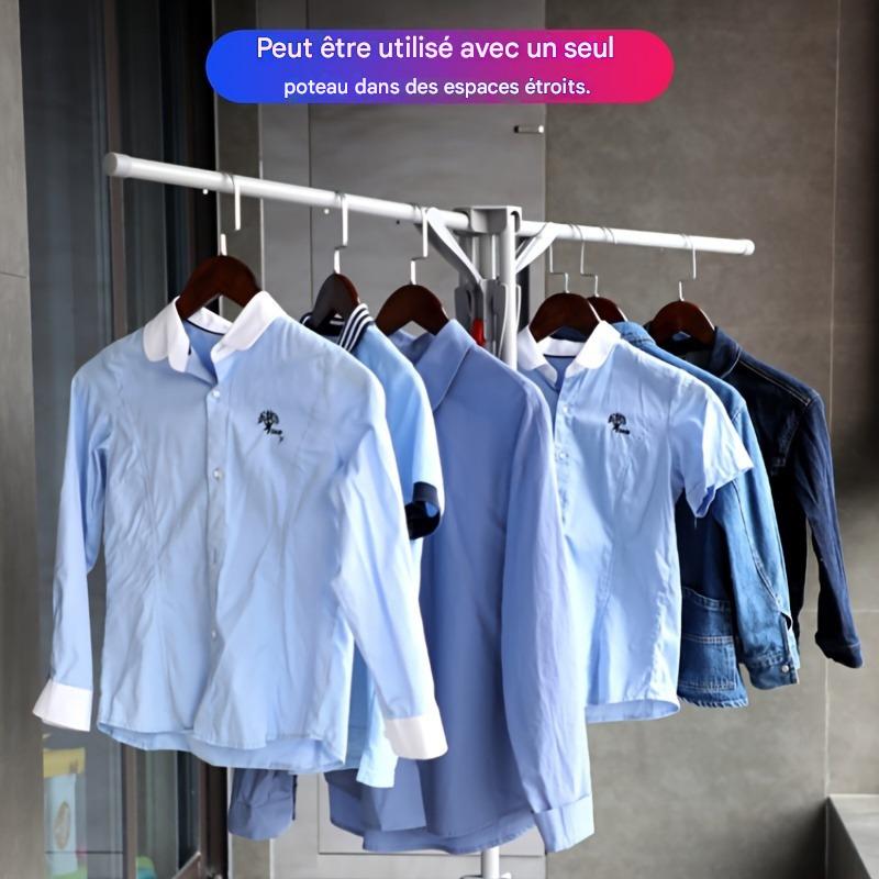 Inttox-Étendoir à Vêtements sur Trépied Réglable & Pliable