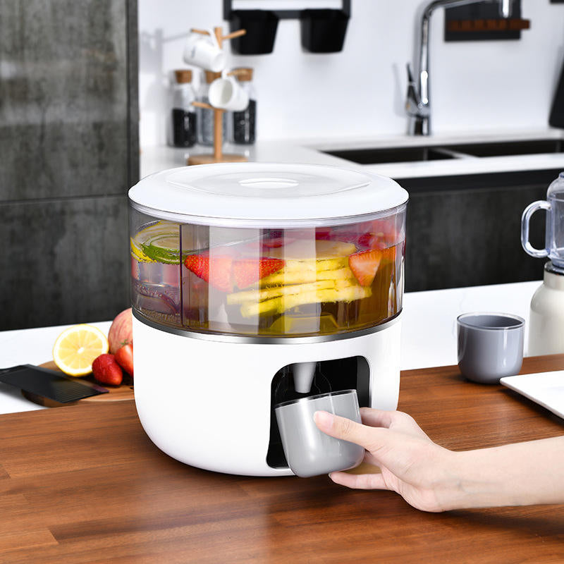 Inttox-Seau à Eau Personnalisé avec Robinet - Grand Seau à Boisson Froide