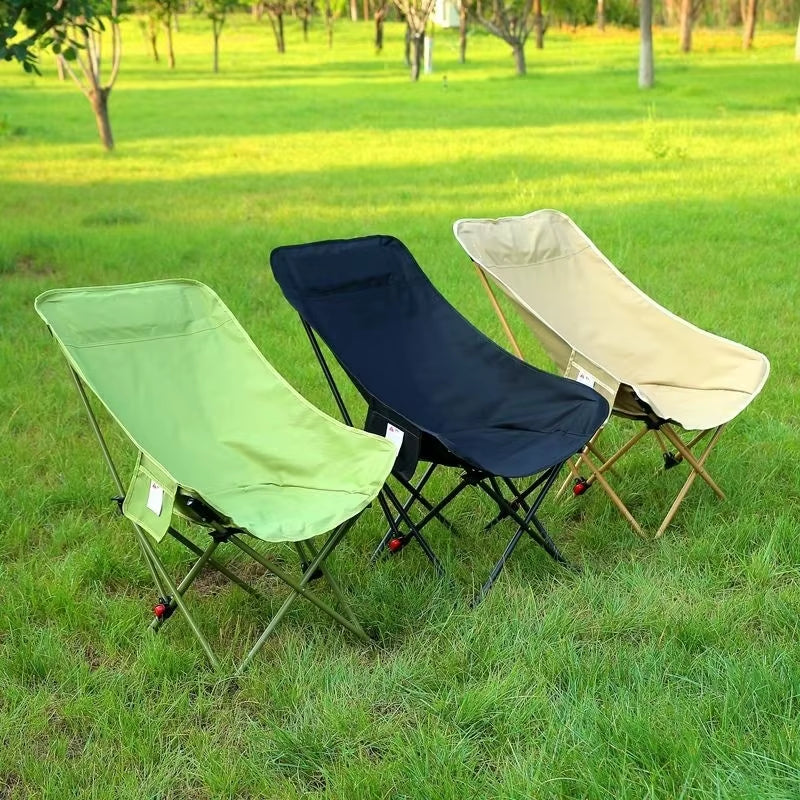 Inttox-🌙🪑  Chaise Pliante Moon Portable