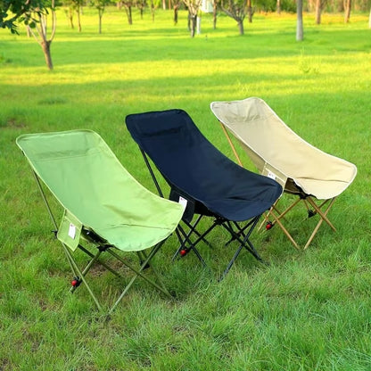 Inttox-🌙🪑  Chaise Pliante Moon Portable