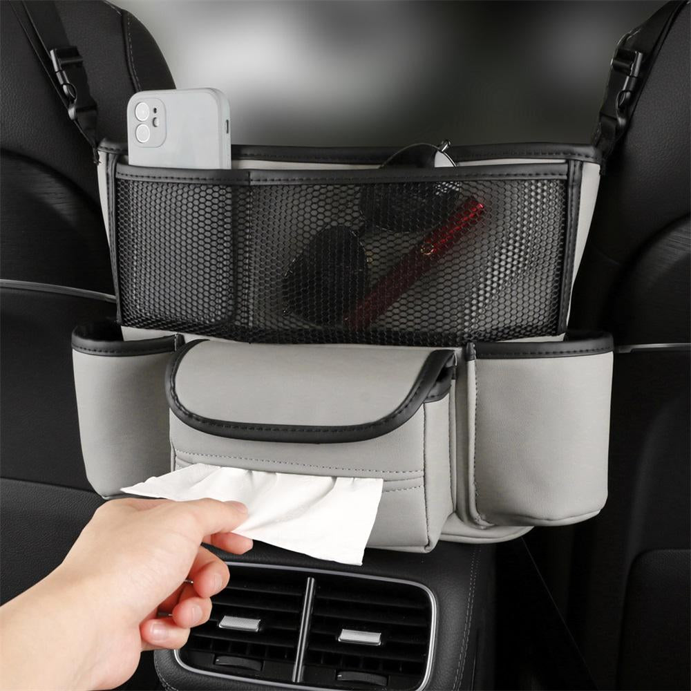 Inttox-Sac de Rangement en Cuir pour Siège de Voiture 🚗