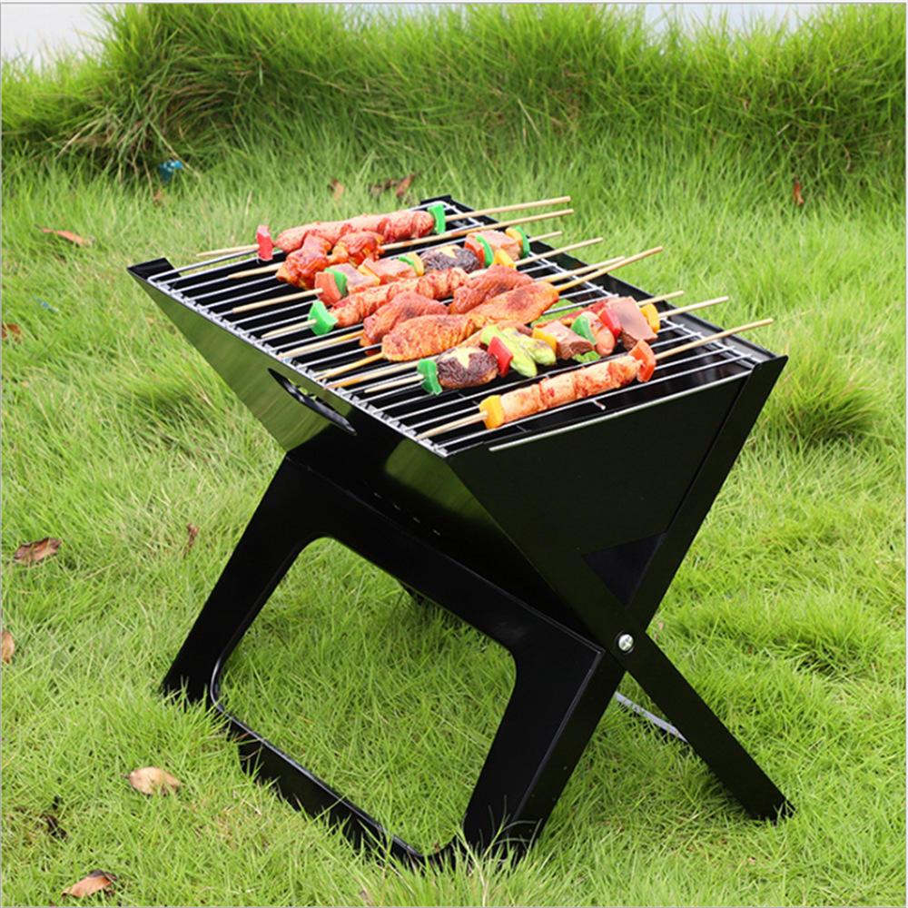 Inttox-Barbecue Portable de Haute Qualité X-Type, Noir - Inttox